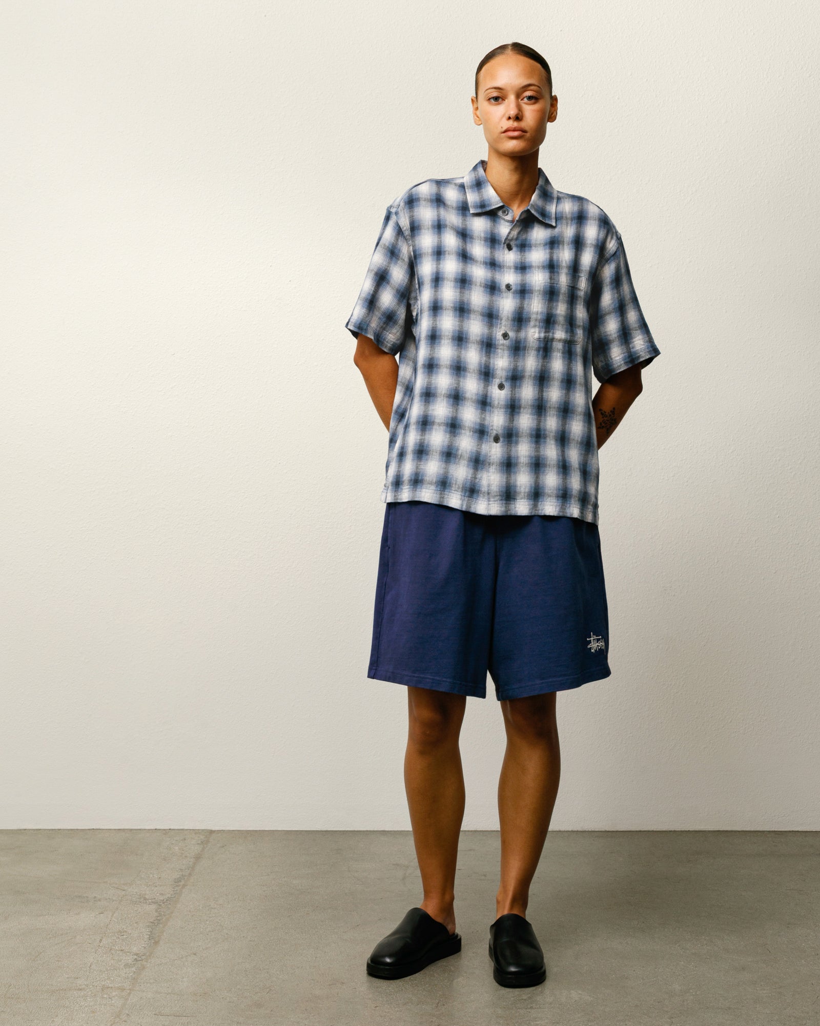 Liam SS Plaid Shirt Blue | Tops & Shirts | Stssy Liam SS Plaid Shirt Blue | Tops & Shirts | Stssy