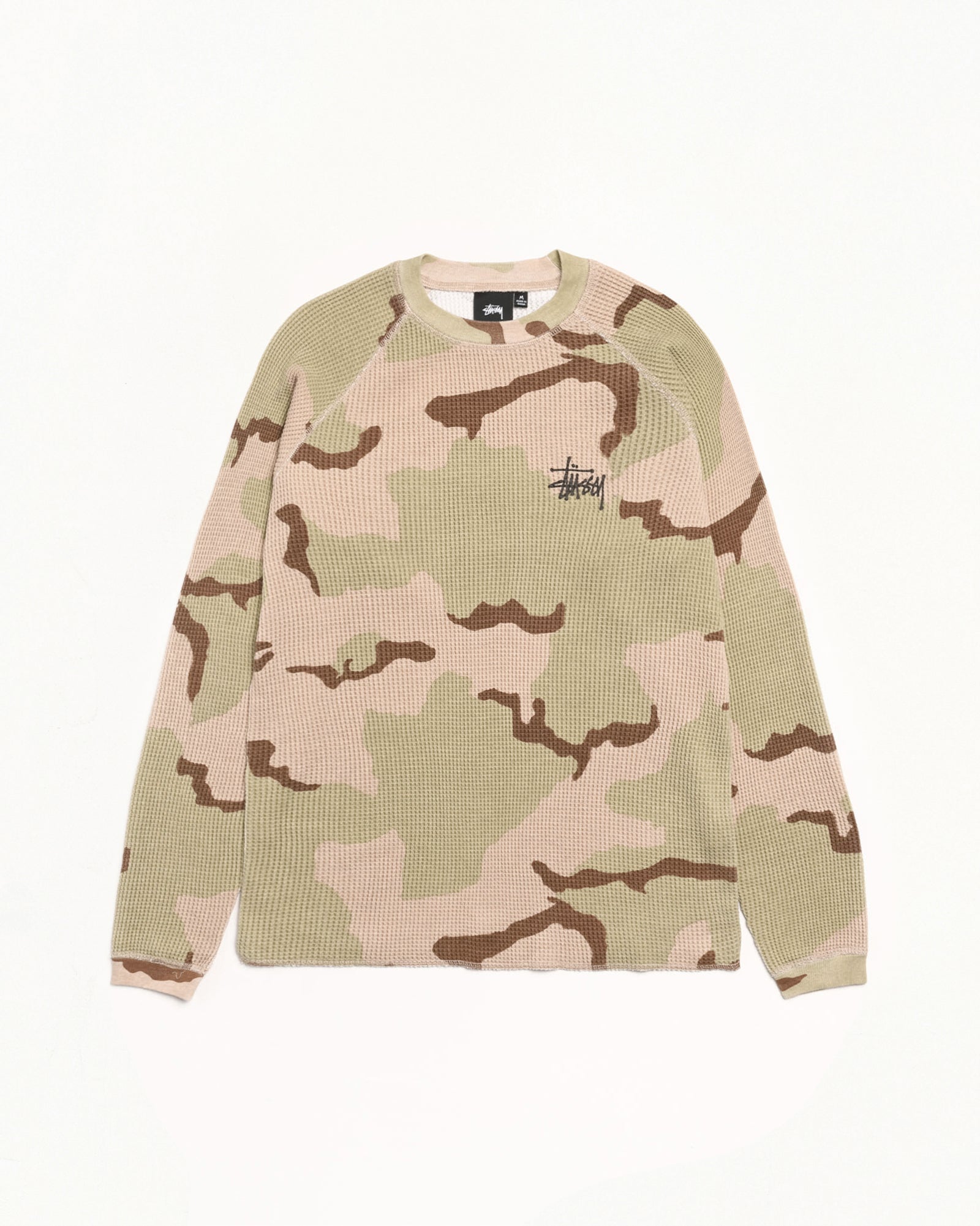 STUSSY BASIC THERMAL CAMOサーマル カモ M Stussy Basic Thermal Woodland Camo Men's - FW25 - US