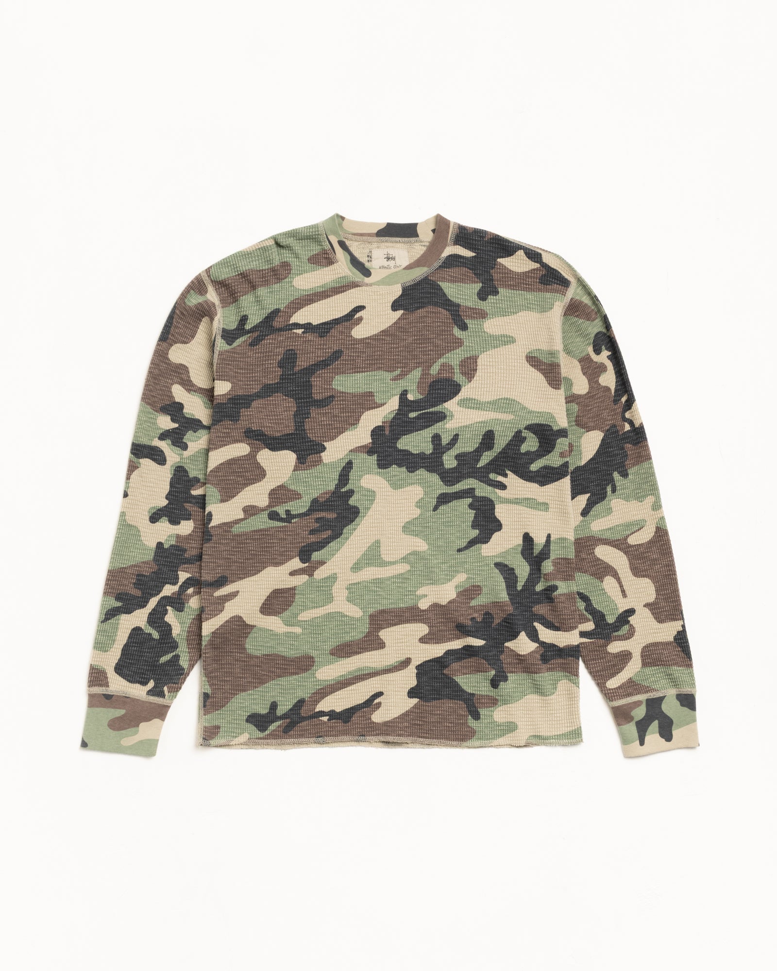 Pigment Dyed LS Thermal – Camo | Tops & Knits | Stüssy