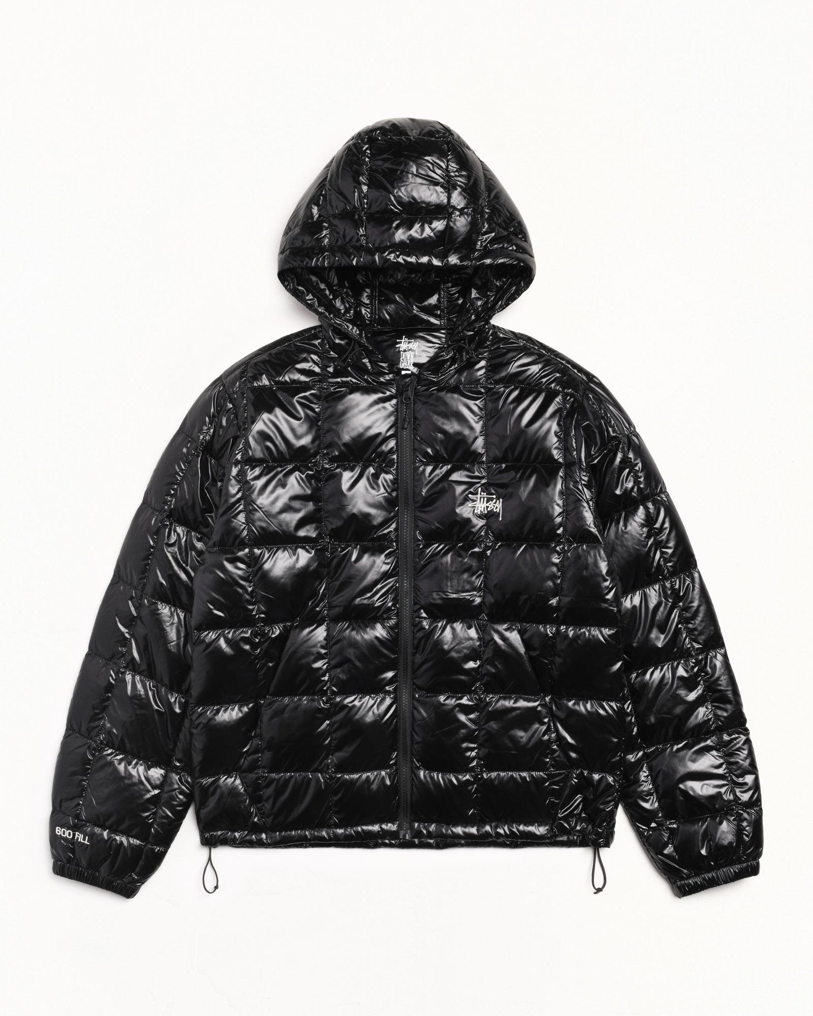 ジャケット・アウター Stussy Midweight Hooded Puffer Jacket Midweight Hooded Puffer – Black | Outerwear | Stüssy