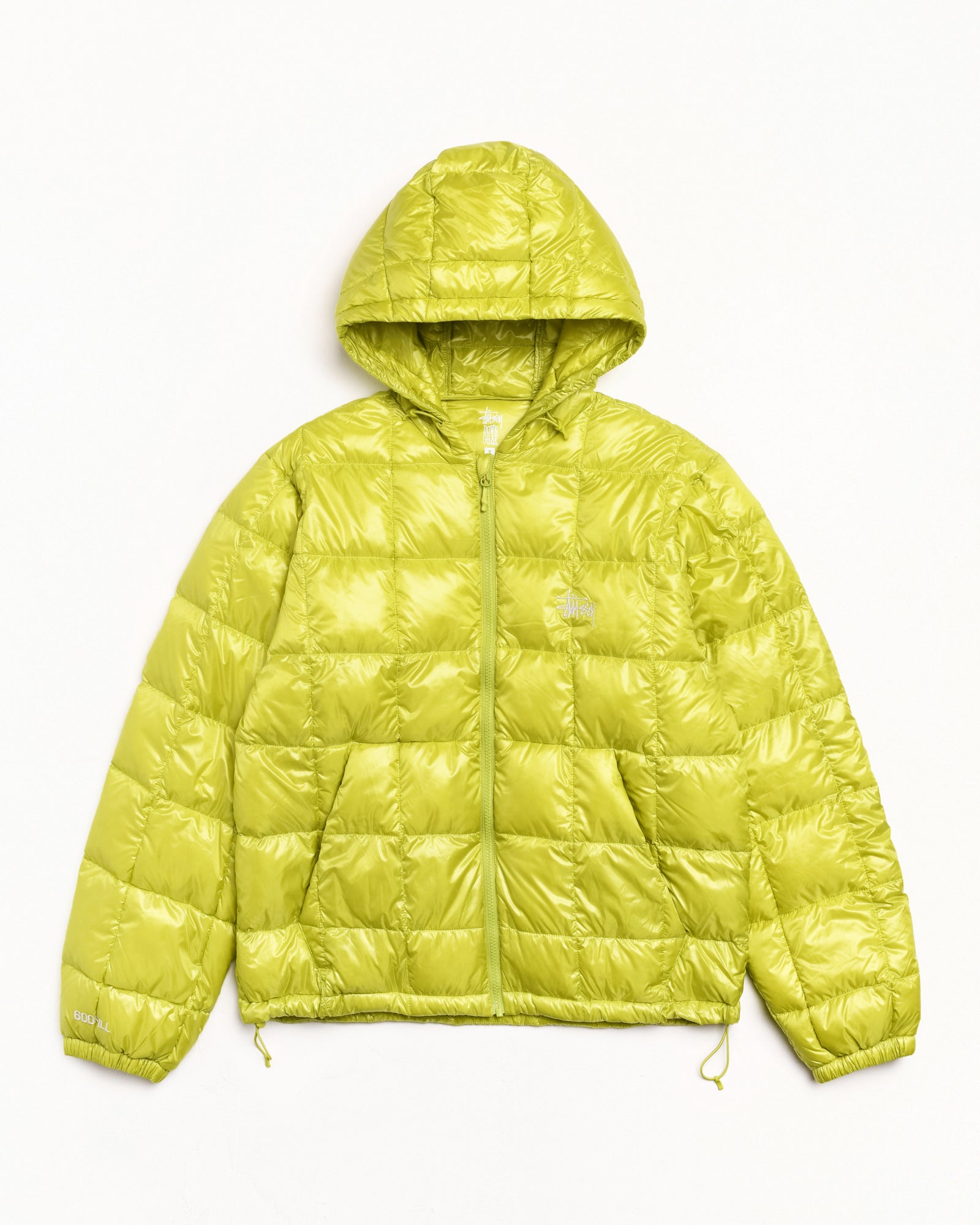 ジャケット・アウター STUSSY MIDWEIGHT PUFFER LIME Midweight Hooded Puffer – Lime | Outerwear | Stüssy