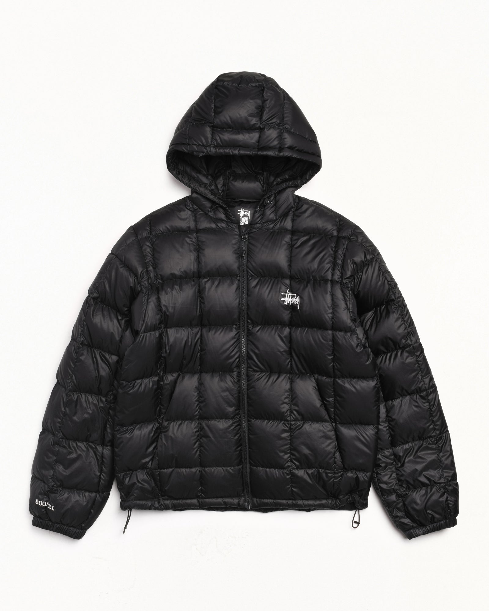 ジャケット・アウター Stussy Midweight Hooded Puffer Jacket Midweight Hooded Puffer – Black | Outerwear | Stüssy