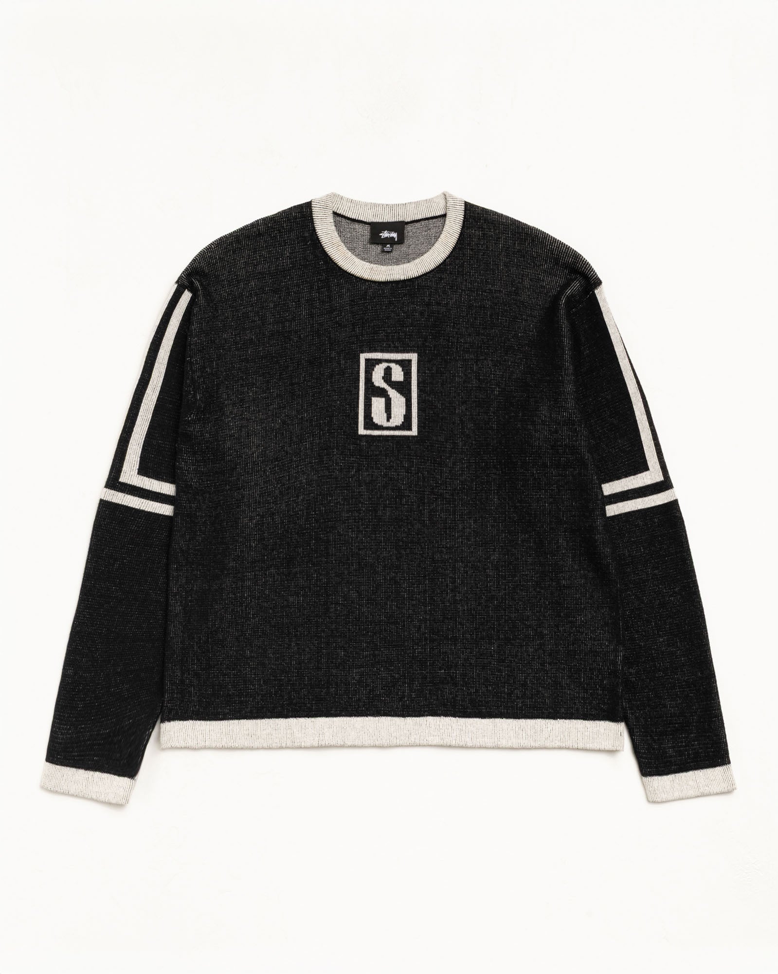 Alpine Sweater – Black | Tops & Knits | Stüssy