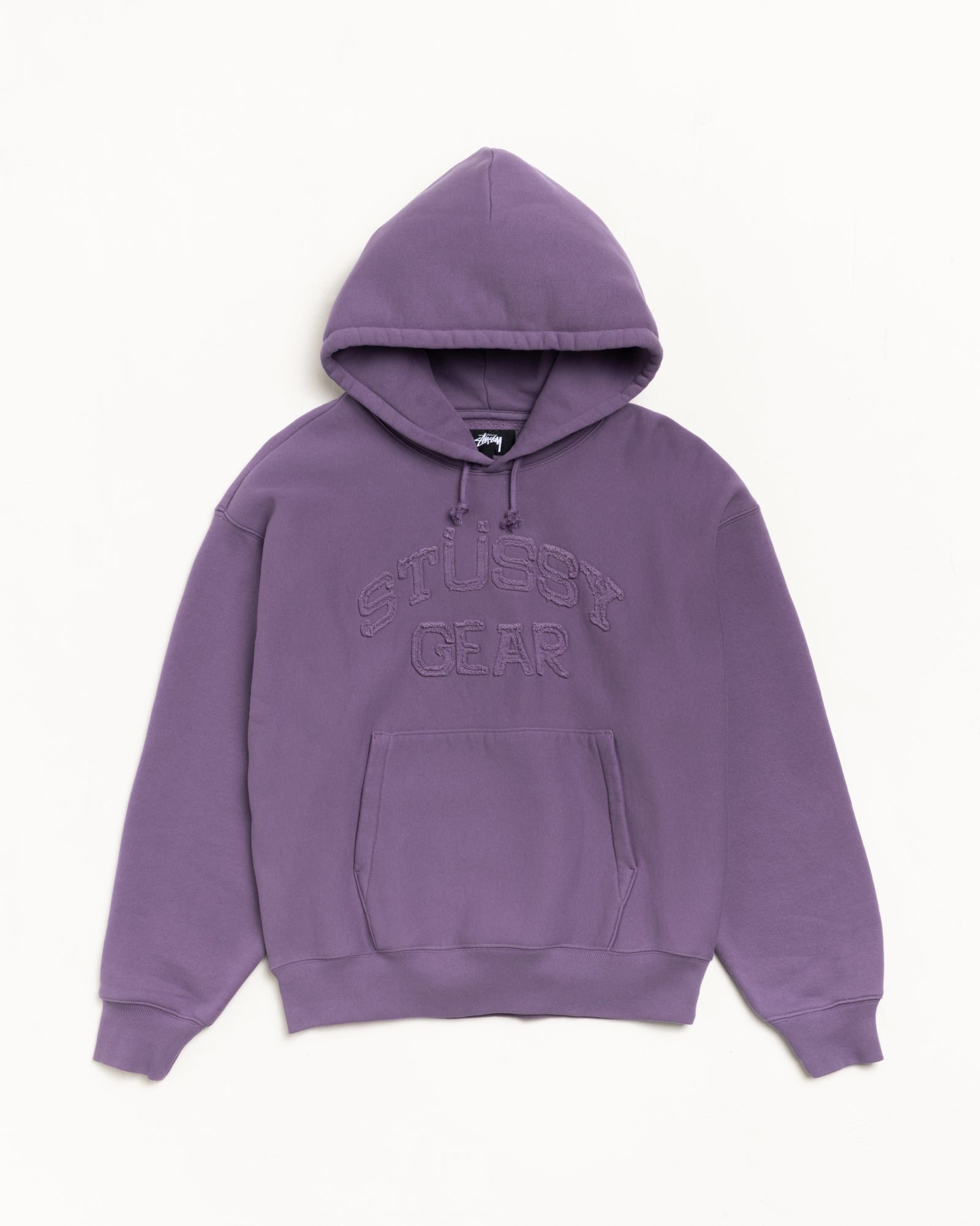 Gear Applique Hoodie – Purple | Sweats | Stüssy