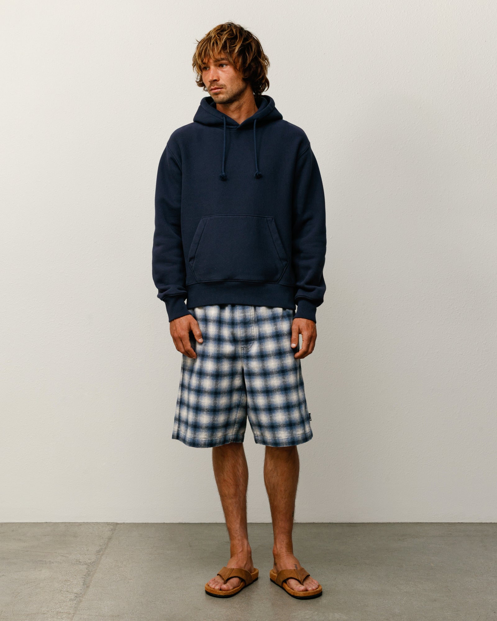 stussy スウェット　ダークネイビー Fleece Hoodie – Navy | Sweats | Stüssy