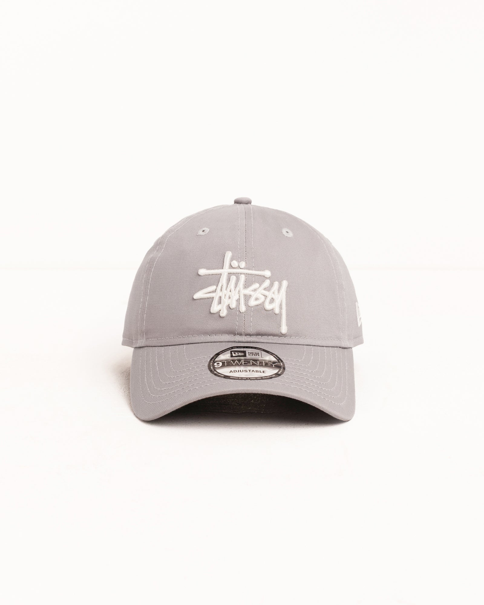 New Era 9TWENTY Basic Strapback – Grey | Headwear | Stüssy