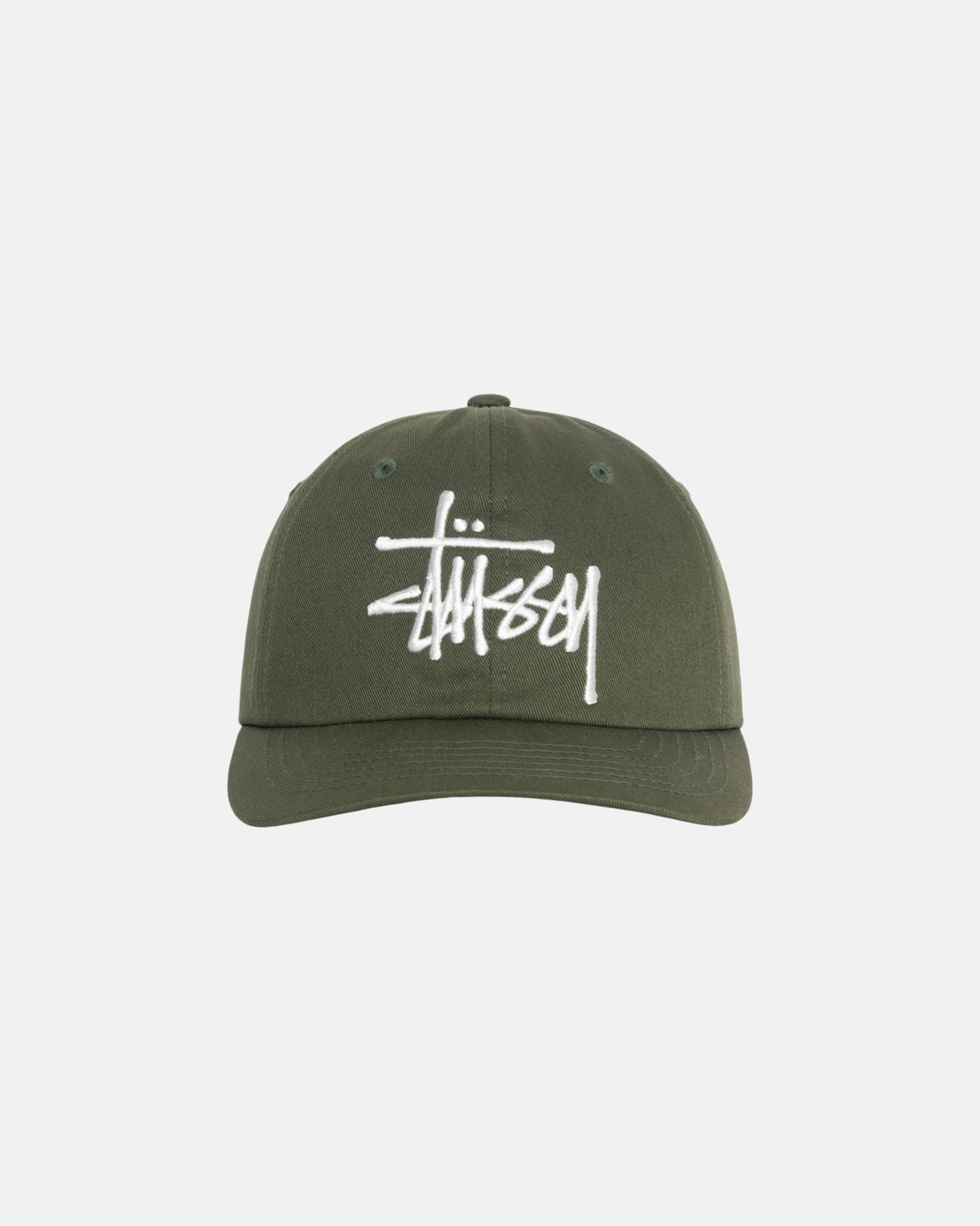Low Profile Big Basic Snapback in moss – Stüssy