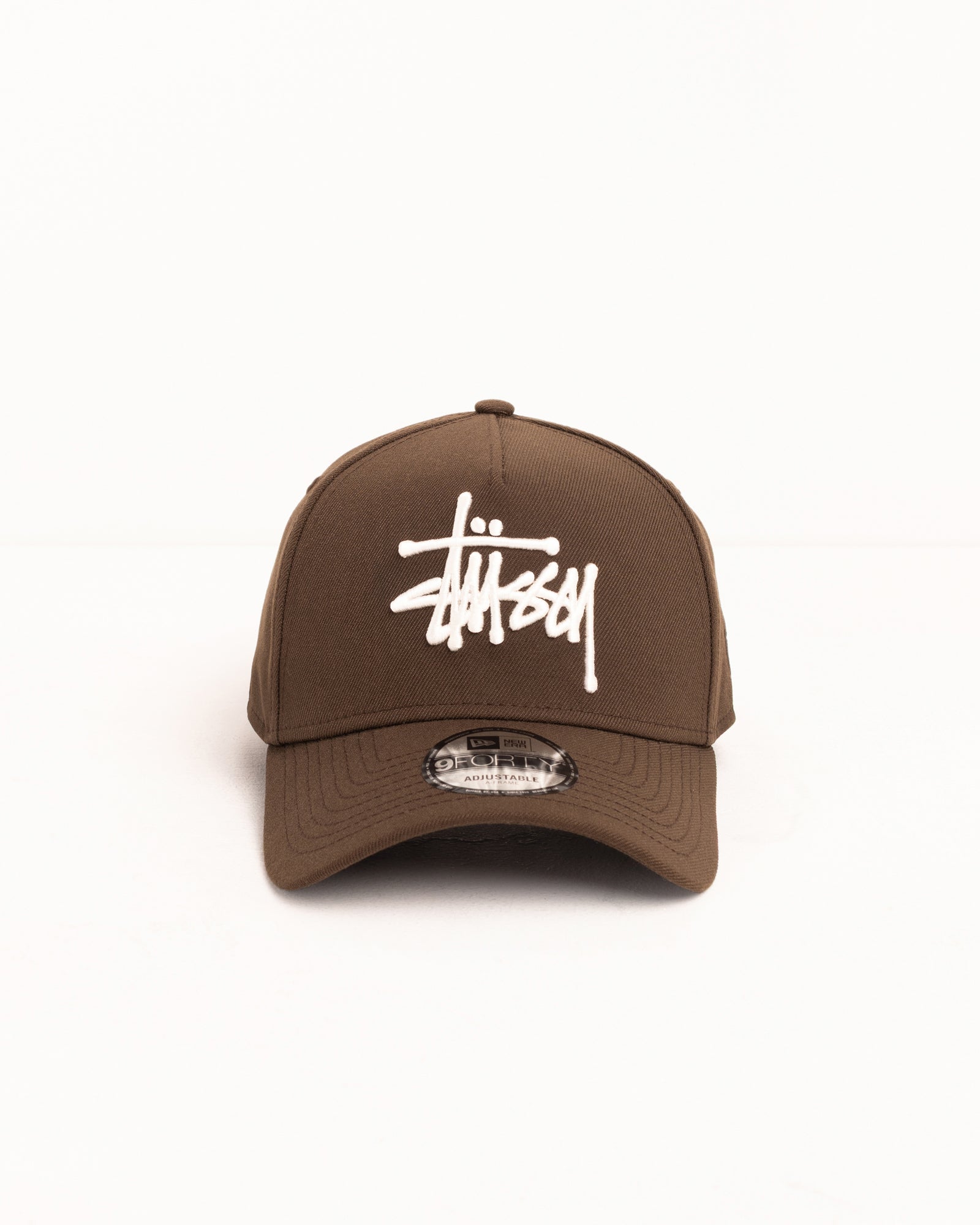 Stussy　キャップ　ニューエラ　9FORTY New Era 9Forty Basic Snapback – Brown | Headwear | Stüssy