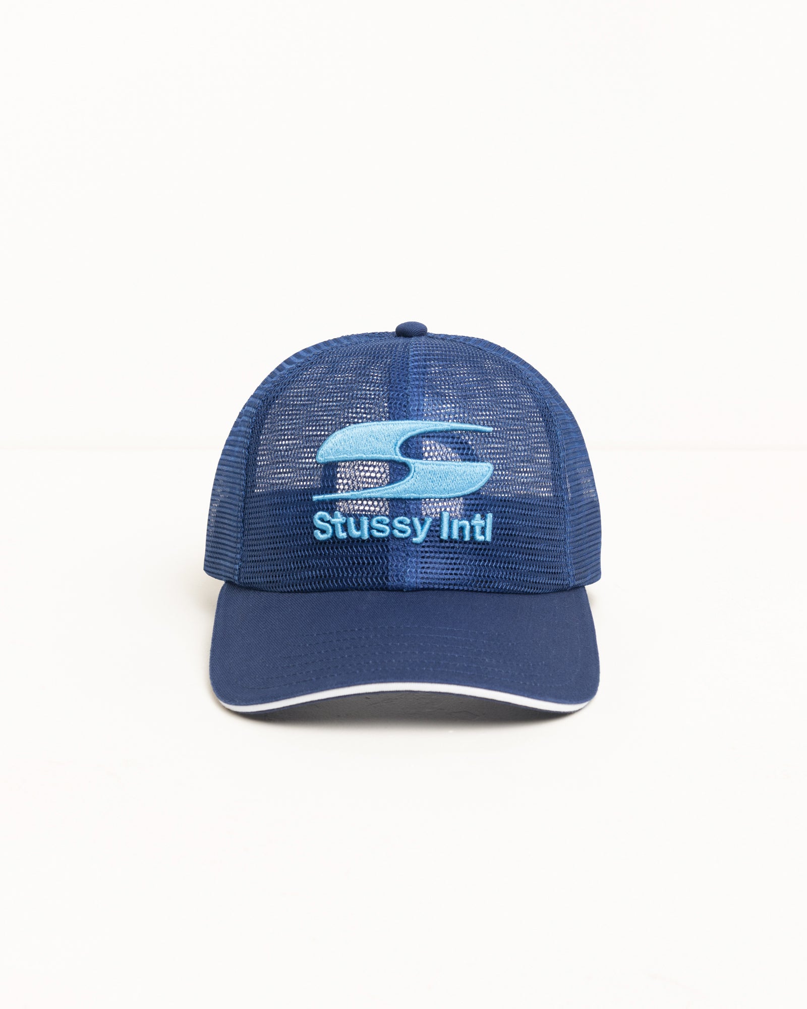 Stussy STUロゴ ネイビーキャップ Stu Arch Strapback Cap – Premier