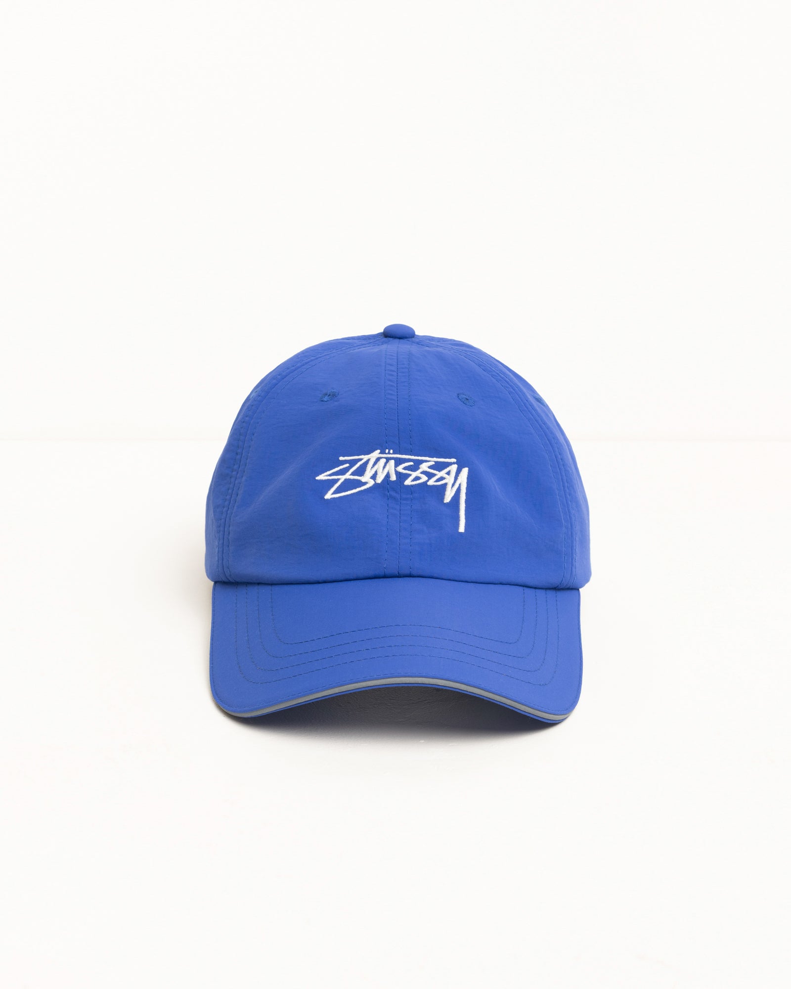 Smooth Stock Nylon Sport Cap - Blue | Headwear | Stüssy