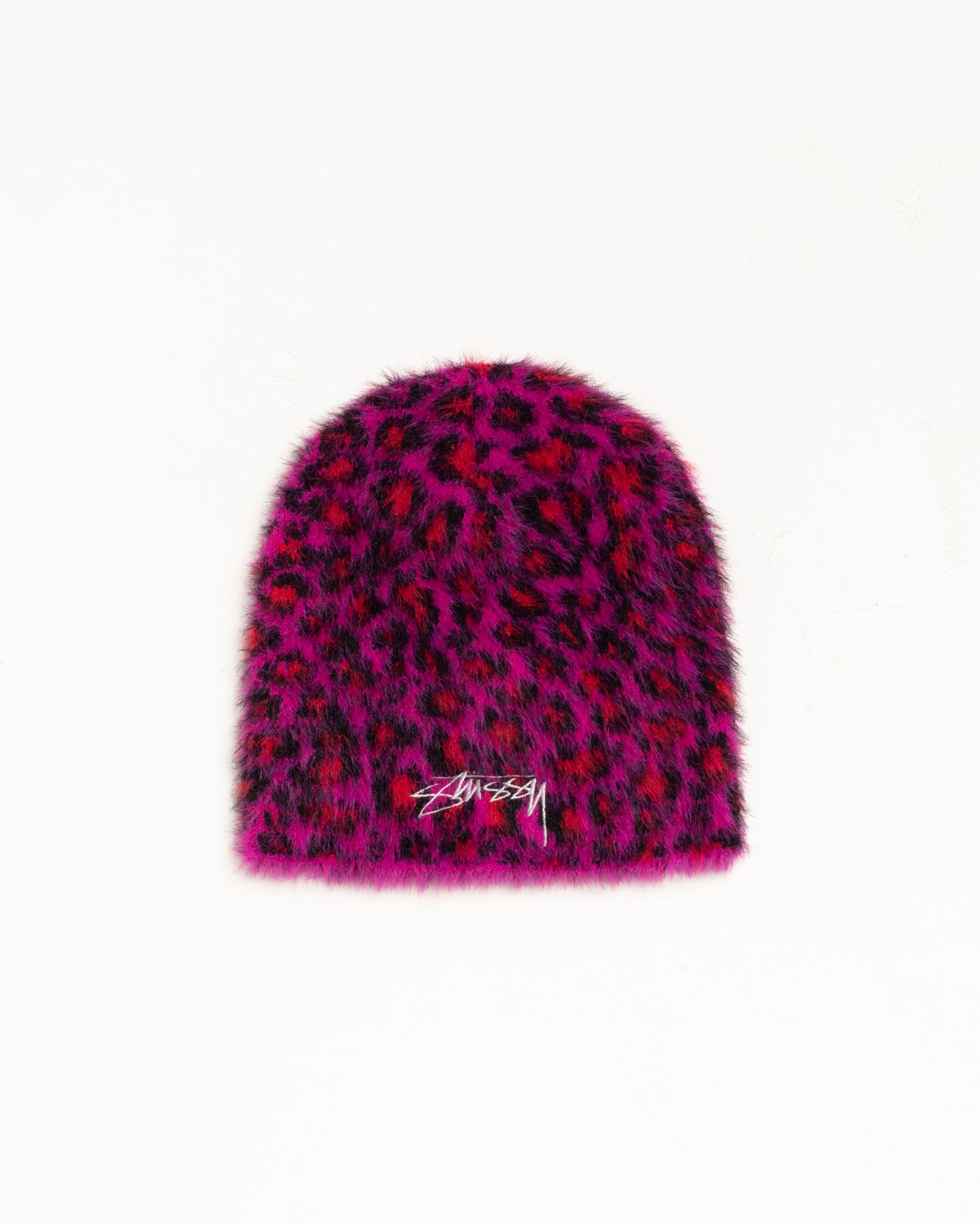 Skullcap Leopard – Pink | Headwear | Stüssy