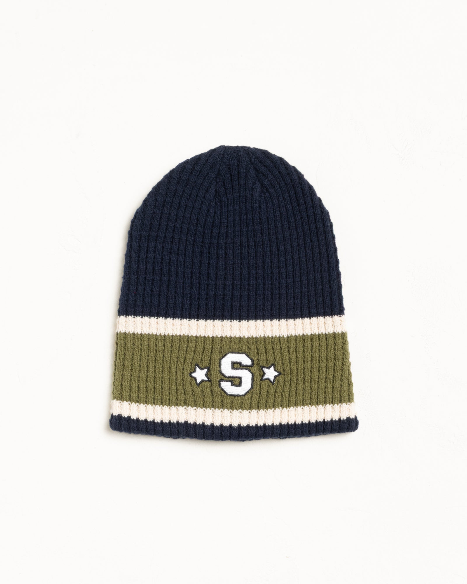 Varsity S Stripe Skullcap – Navy | Headwear | Stüssy