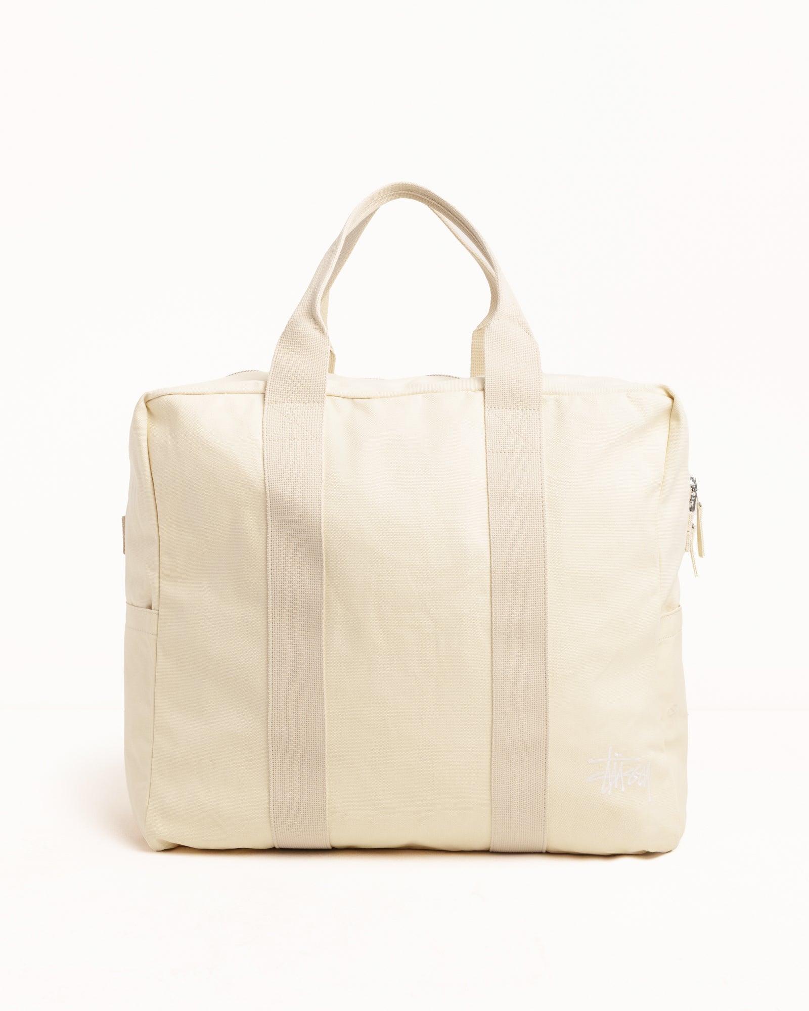 stussy flight tote canvas bag バッグ　カバン Canvas Flight Bag – Natural | Accessories | Stüssy
