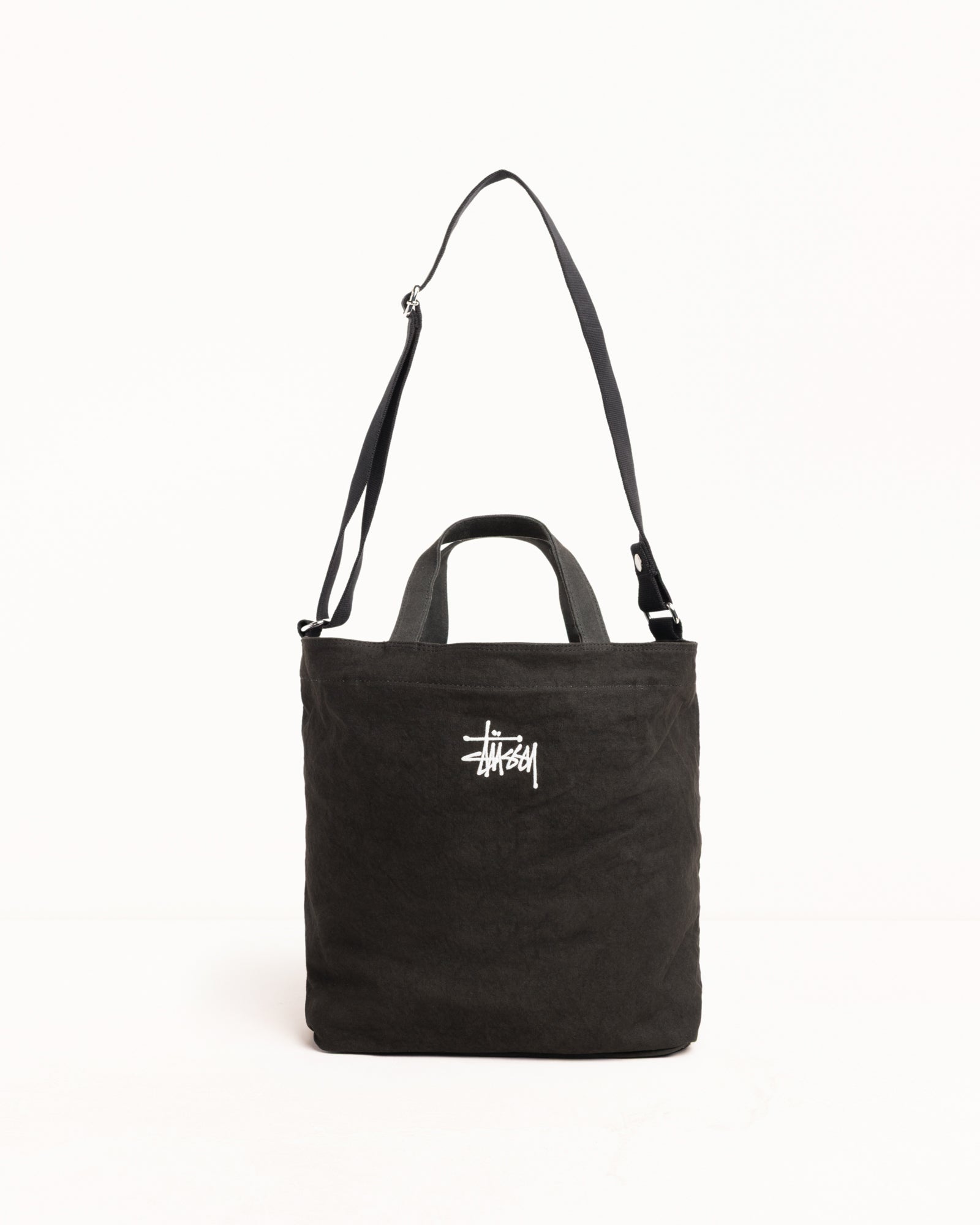 STUSSY キャンバス　クロスボディバック Canvas Crossbody Bag – Washed Black | Accessories | Stüssy