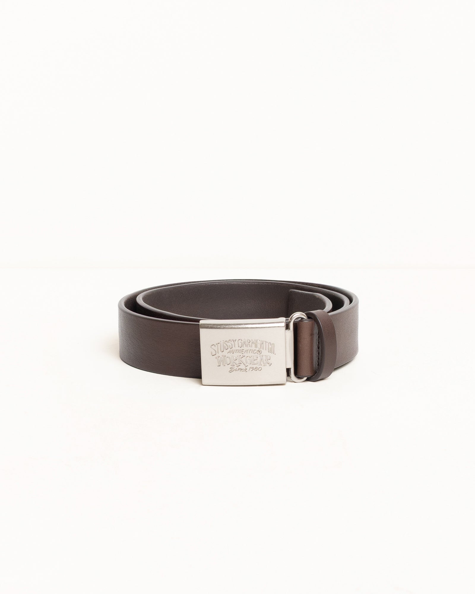 Workgear Buckle Belt – Brown | Accessories | Stüssy