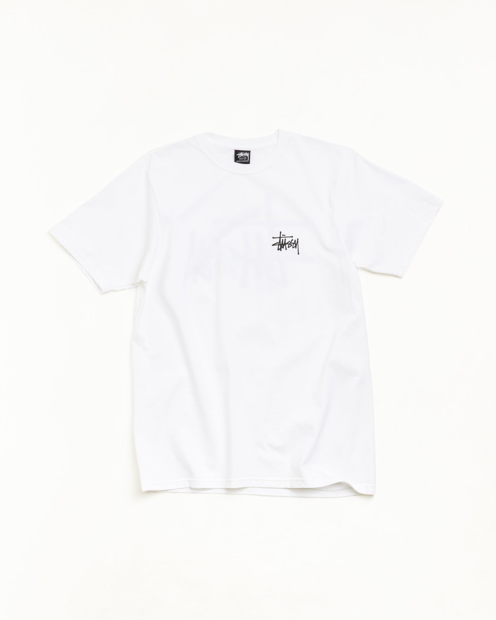 Basic St ssy Tee In White St ssy basic-st-ssy-tee-in-white-st-ssy