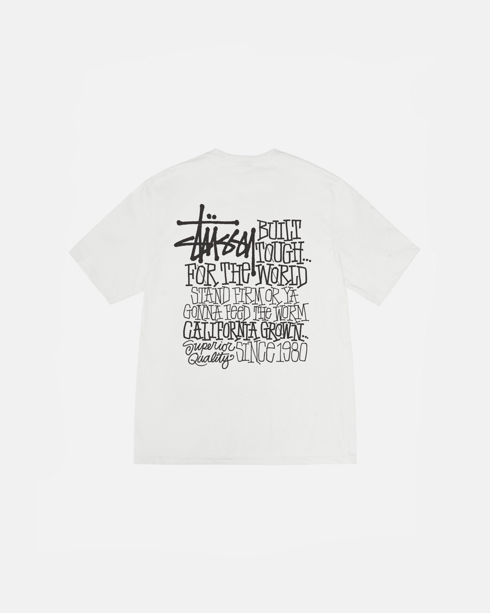 California Grown Tee Pigment Dyed in natural – Stüssy