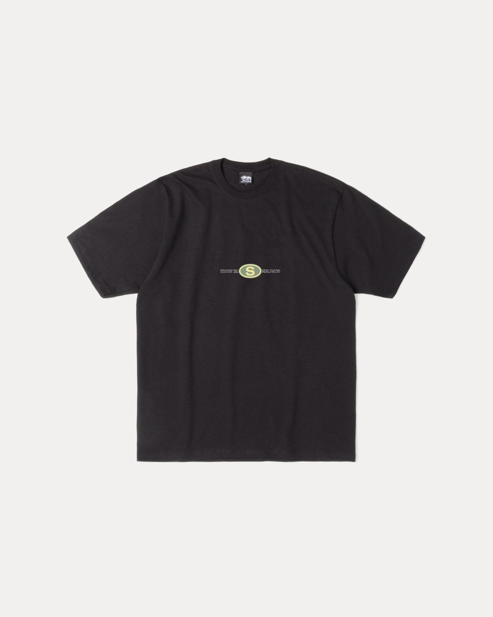 Worldwide Dot Tee – Black | Tees | Stüssy