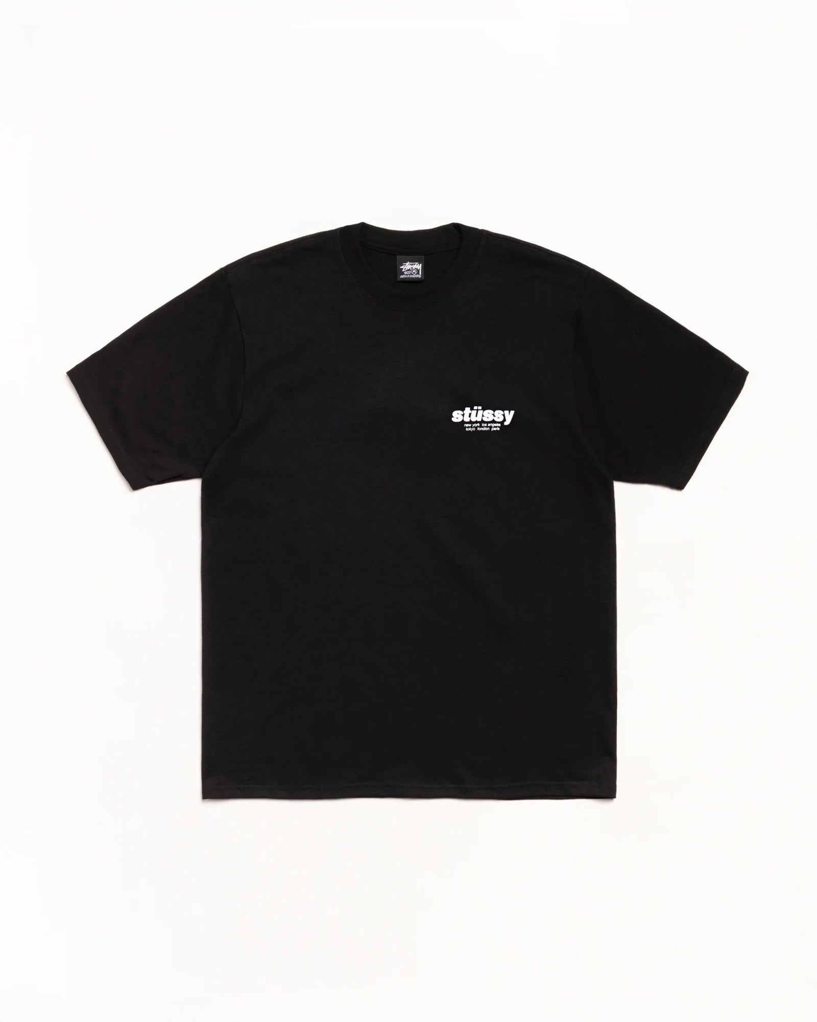 Rollers Tee – Black Tees Stüssy1