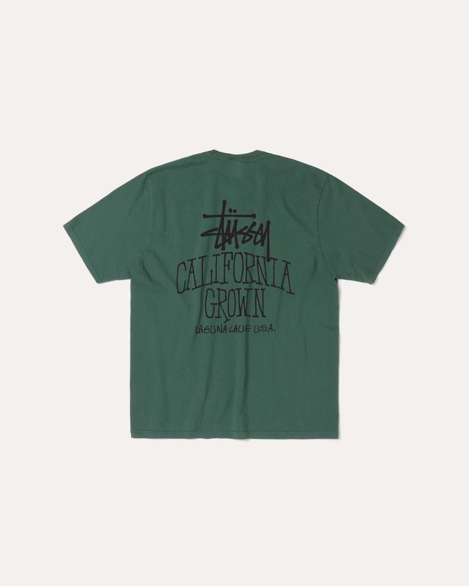 Cali Grown Tee Pigment Dyed – Pine | Tees | Stüssy