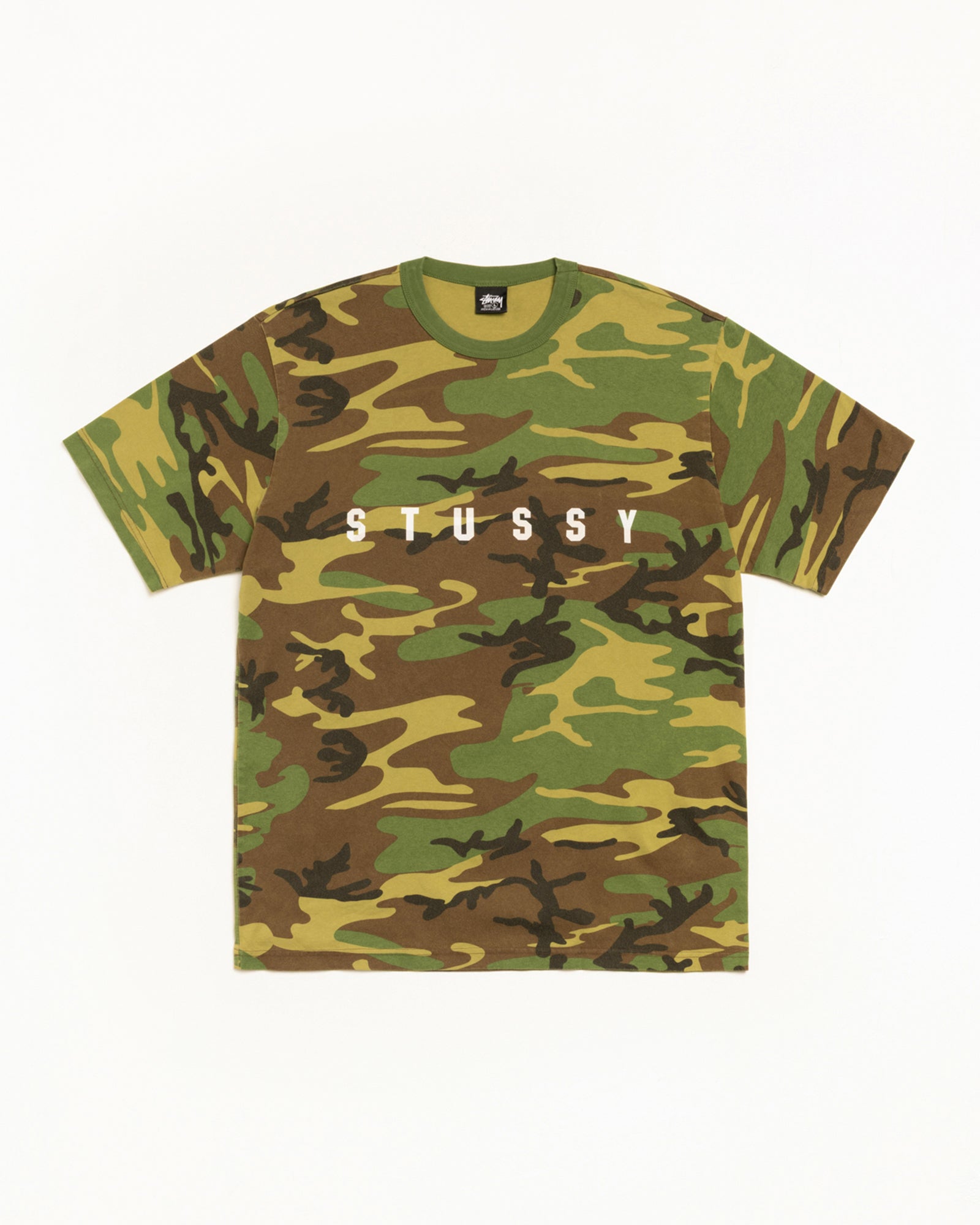 stussy 迷彩tee カモ Lサイズ New Stussy World Tour Tee Camo New With Tags Mens L | eBay