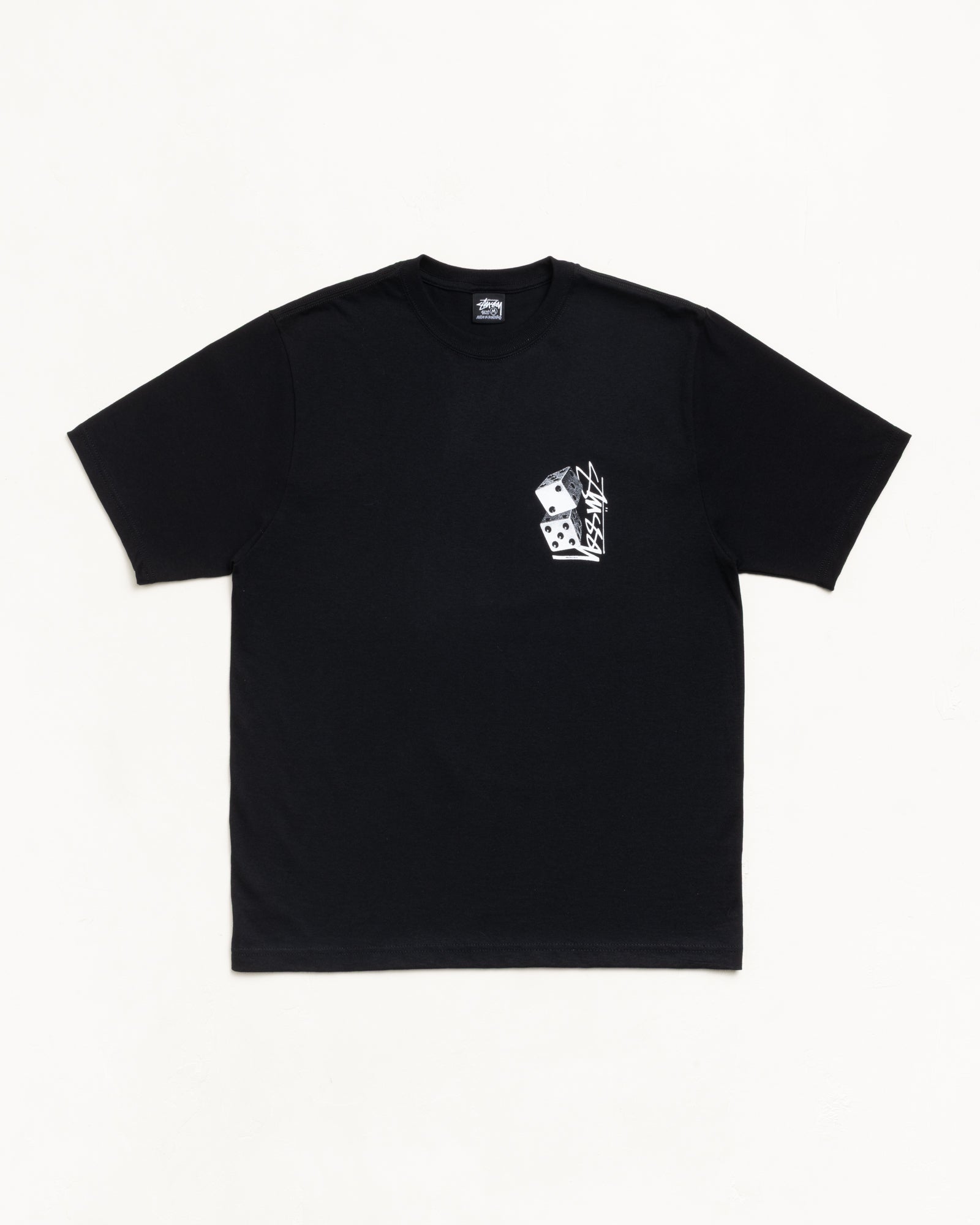 Tall Dice Tee – Black | Tees | Stüssy