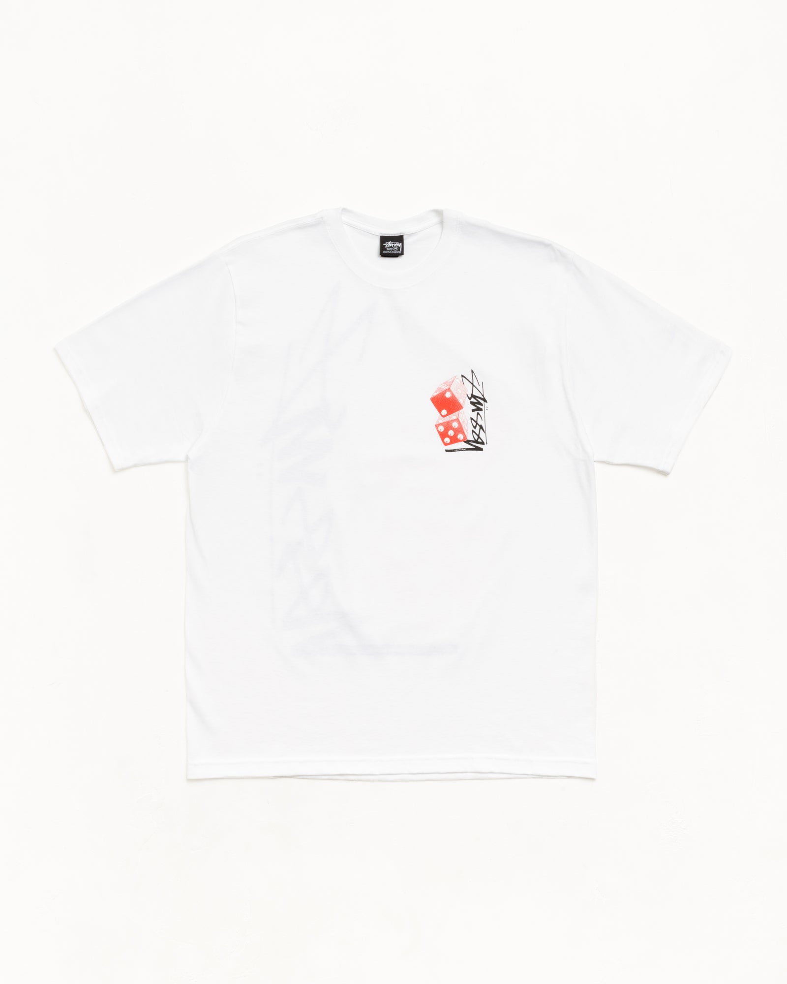 Tall Dice Tee – White | Tees | Stüssy