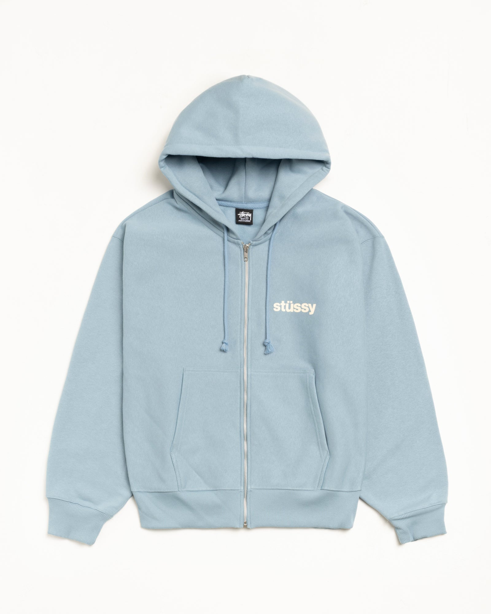 Built Tough Zip Hoodie – Slate | Sweats | Stüssy