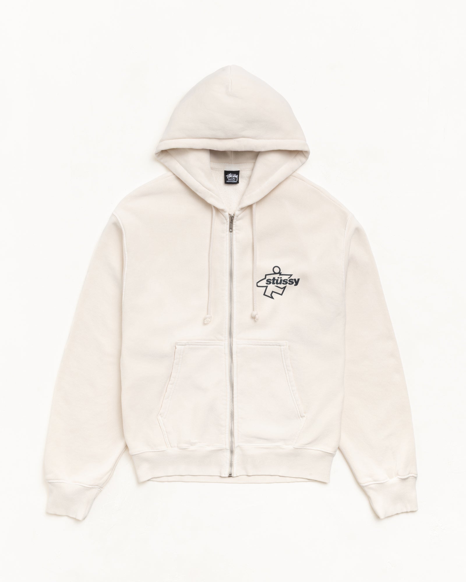 Stussy カバーオール Lサイズ ホワイト Surf Size Zip Hoodie – Bone | Sweats | Stüssy