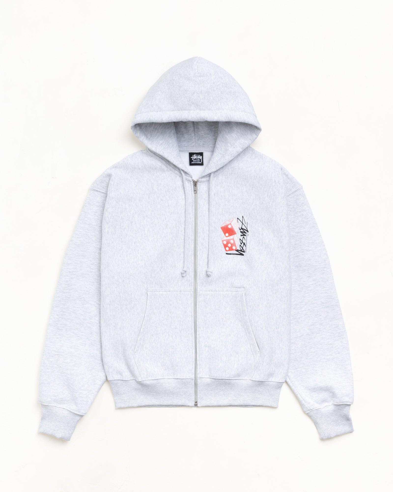 Diskah ZIP HOODIE (GRAY) ハイスタ　Lサイズ 受注販売]Diskah ZIP HOODIE（GRAY） - Hi-STANDARD OFFICIAL WEB STORE