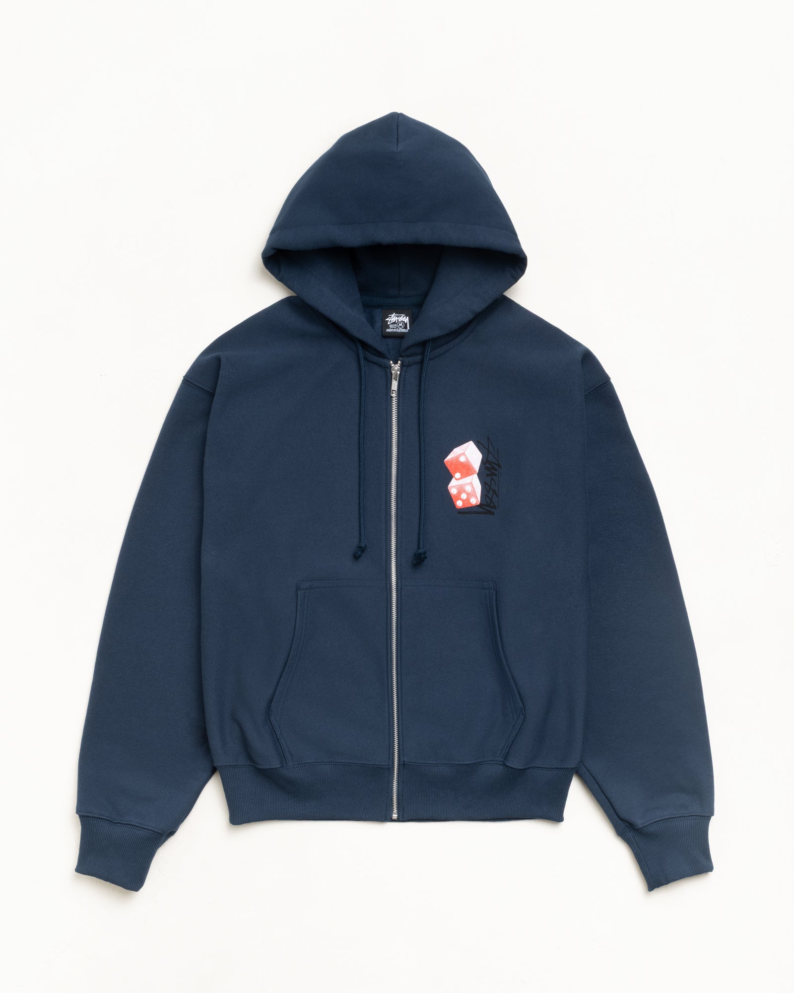 d*o様 STUSSY 00s ジップアップパーカー　L ネイビー Basic Stüssy Zip Hoodie – Navy | Sweats | Stüssy