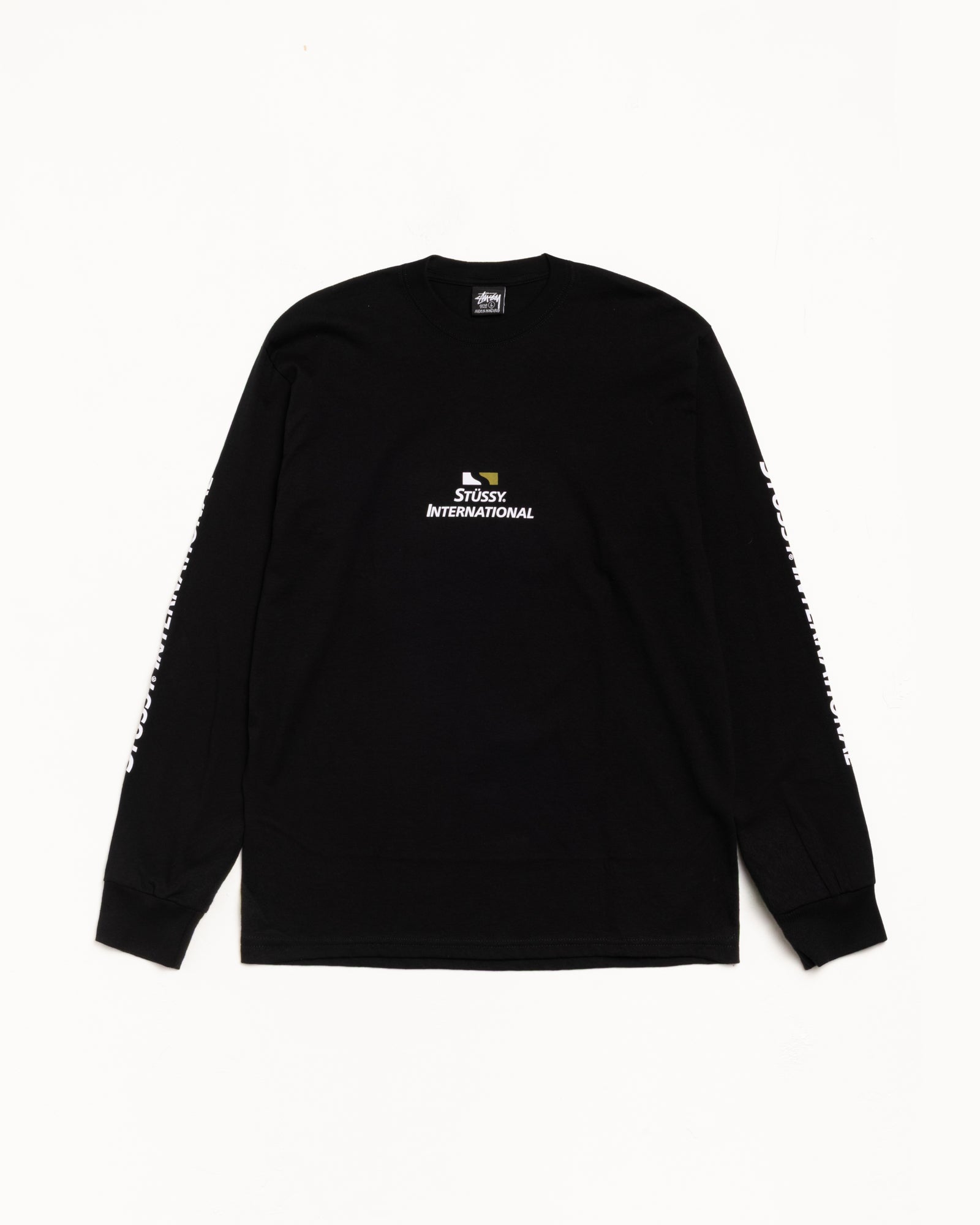 Stüssy International Ls Tee – Black | Tees | Stüssy