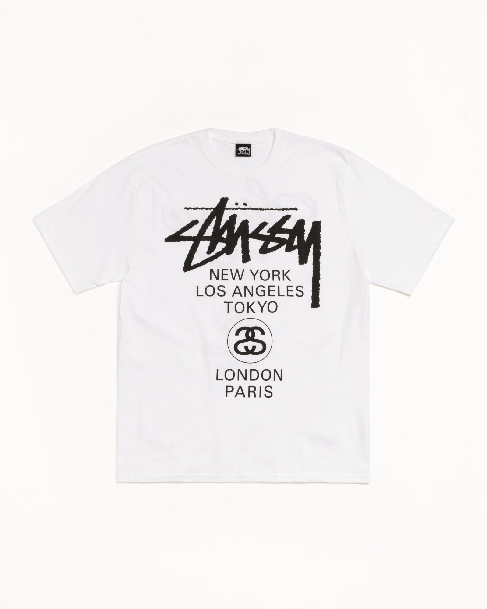 stussy world tour Tシャツ World Tour Tee – White | Tees | Stüssy