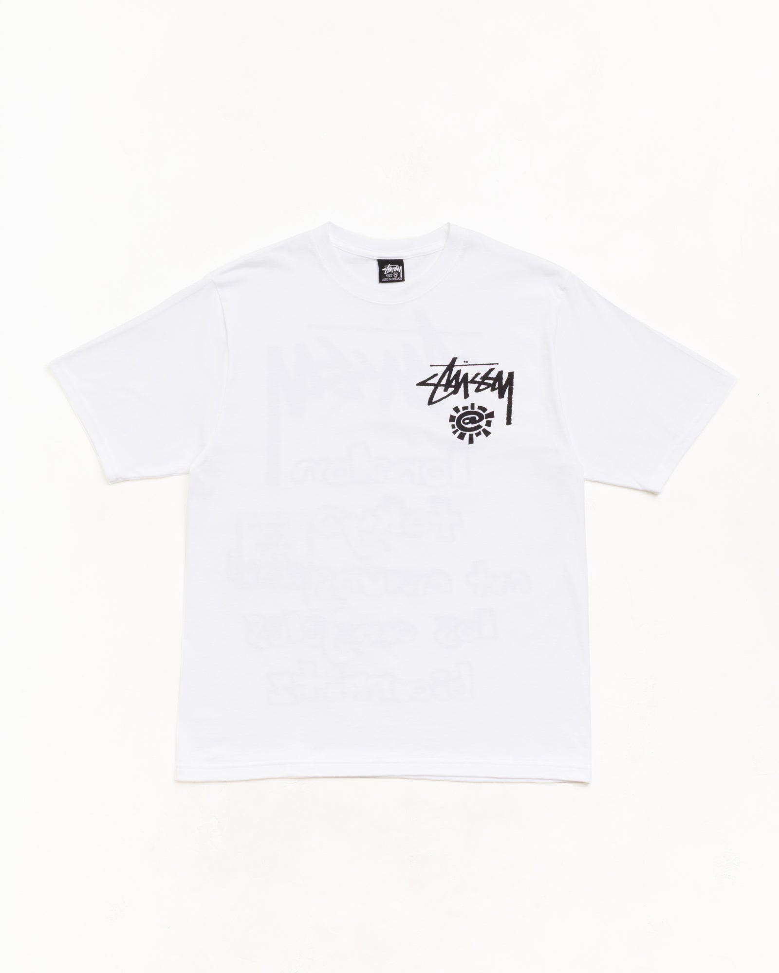 S Stussy Always World Tour Tee 白 Stüssy & Always World Tour Tee