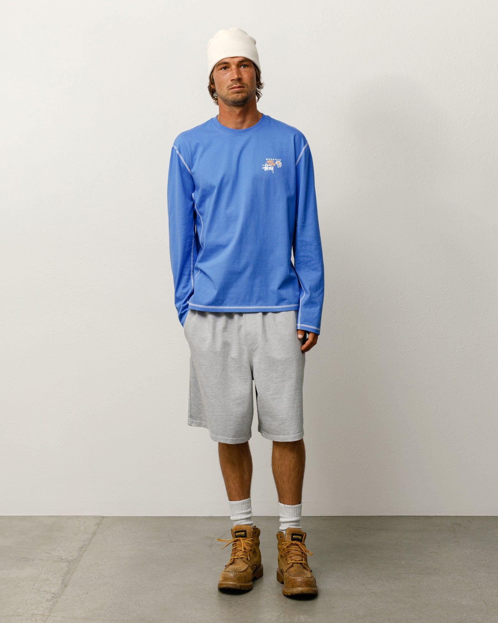 Stüssy & Mountain Hardwear Ls Tee – Arctic Sky | Tees | Stüssy