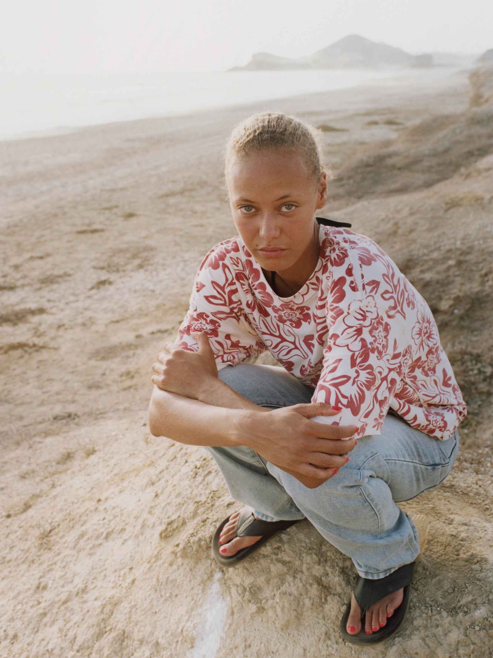 Stussy Basic Logo Tee — Pigment Dyed Olive