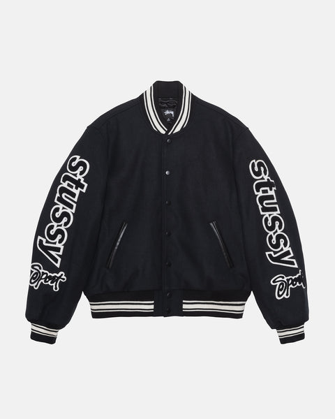 VARSITY JACKET COMPETITION BLACK OUTERWEAR