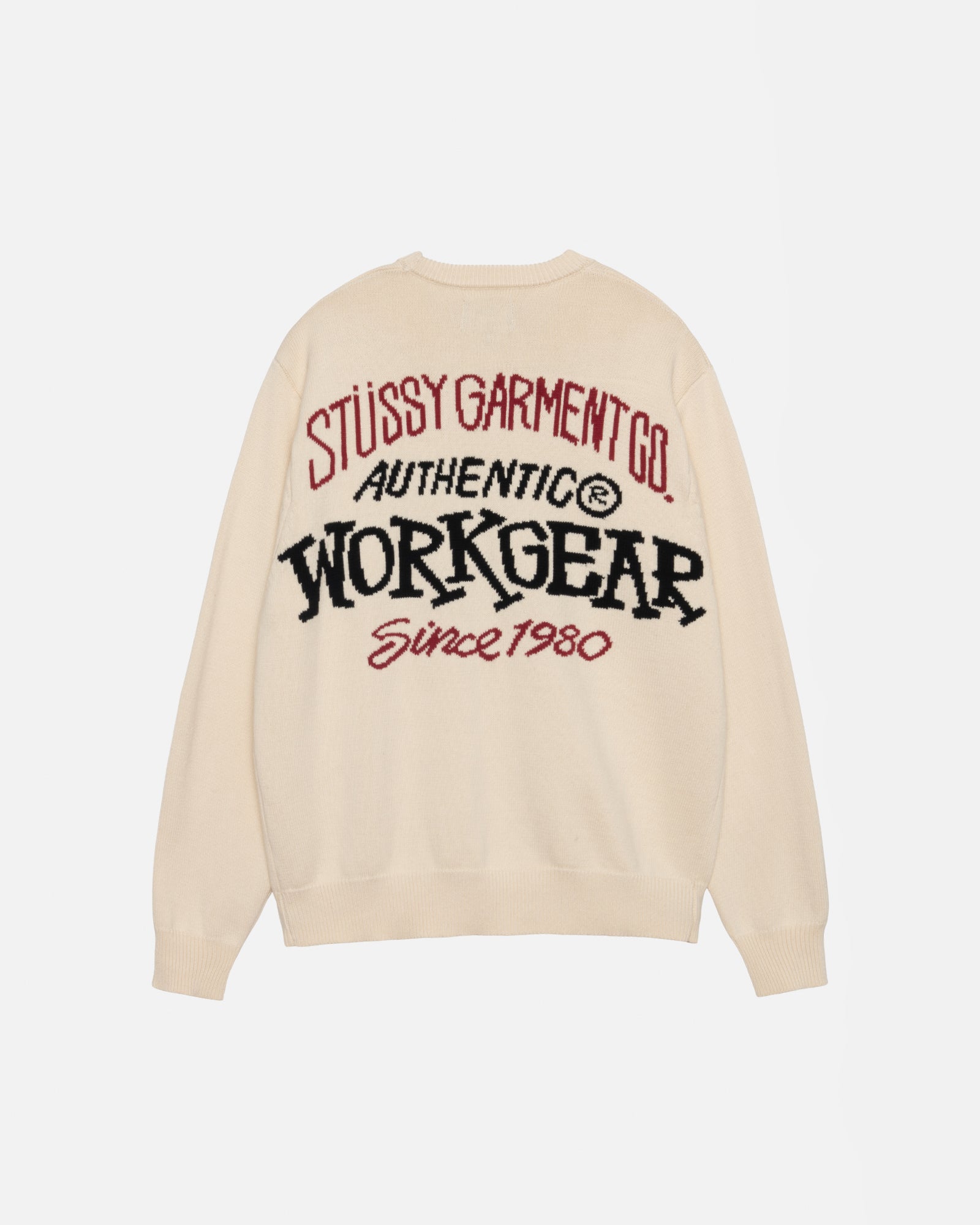 STUSSY AUTHENTIC WORKGEAR SWEATER-
