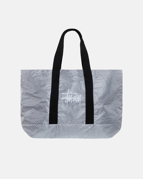 STÜSSY RIPSTOP OVERLAY EXTRA LARGE TOTE BAG BLACK ACCESSORY
