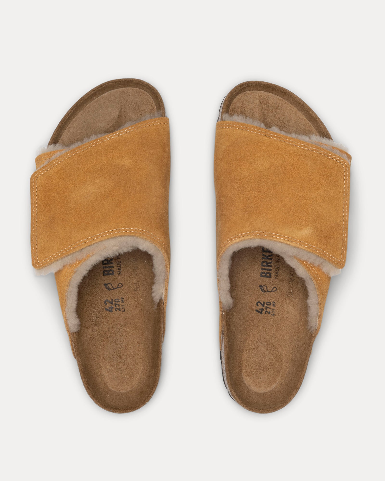 Stüssy & Birkenstock Solana Shearling Slide - Unisex Footwear | Stüssy 