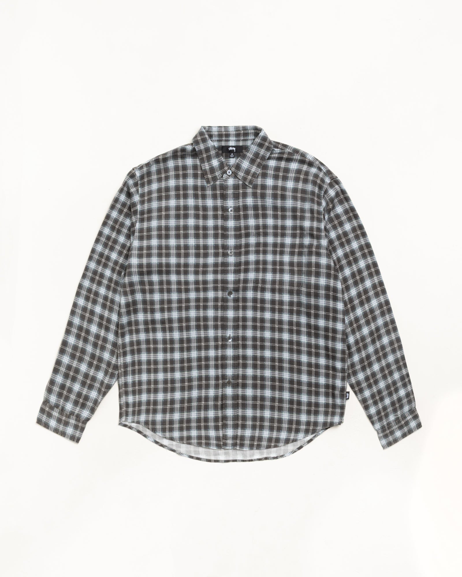 Matthew Plaid Shirt Unisex Short Sleeve In Blue