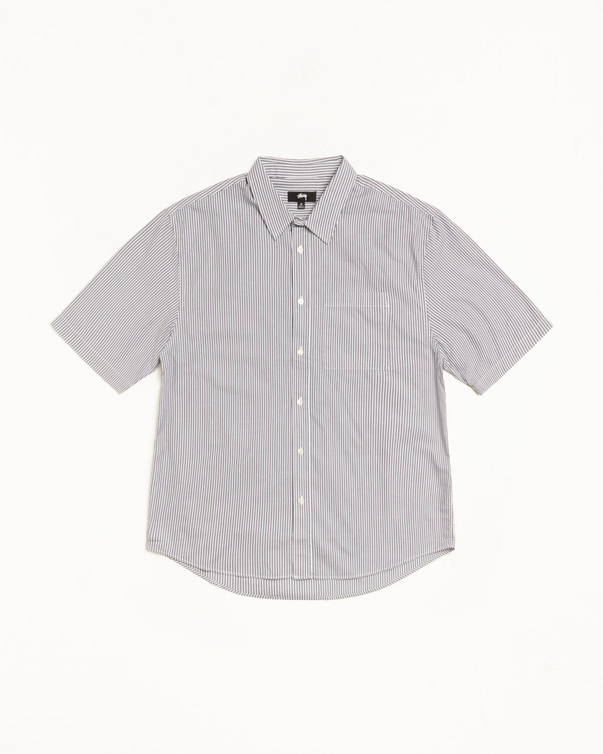Boxy SS Shirt 8 Ball Stripe – Navy | Shirts | Stüssy