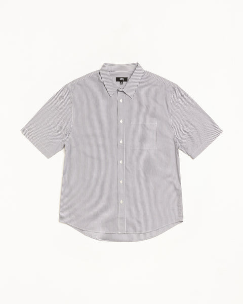 Boxy Ss Shirt 8 Ball Mens Short Sleeve In Stripe