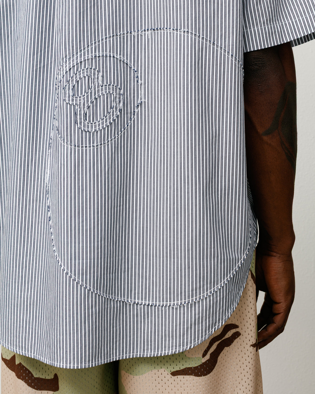 Boxy SS Shirt 8 Ball Stripe – Navy | Shirts | Stüssy