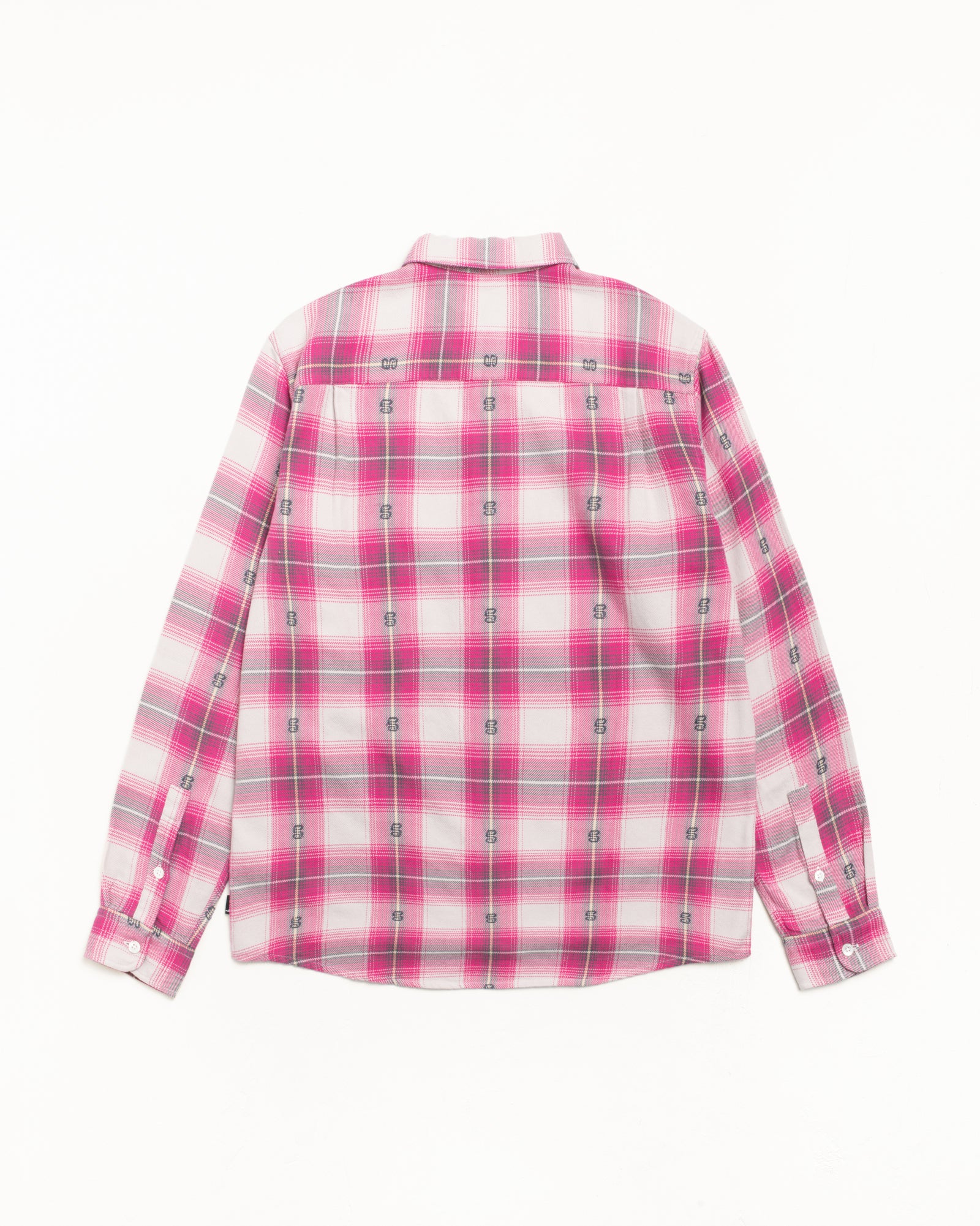 Motif Plaid Shirt – Pink | Tops | Stüssy