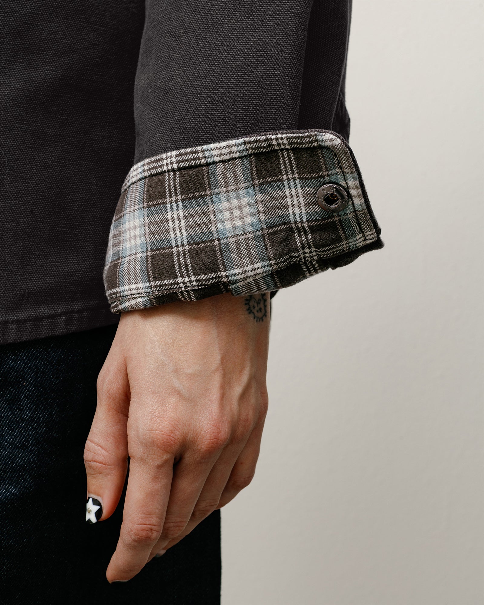 Heavy Washed Canvas Shirt – Black | Tops | Stüssy