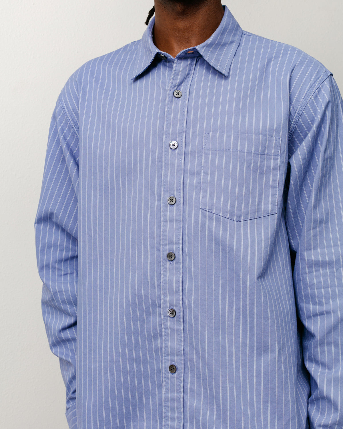 Oxford Shirt – Blue Stripe | Tops & Shirts | Stüssy