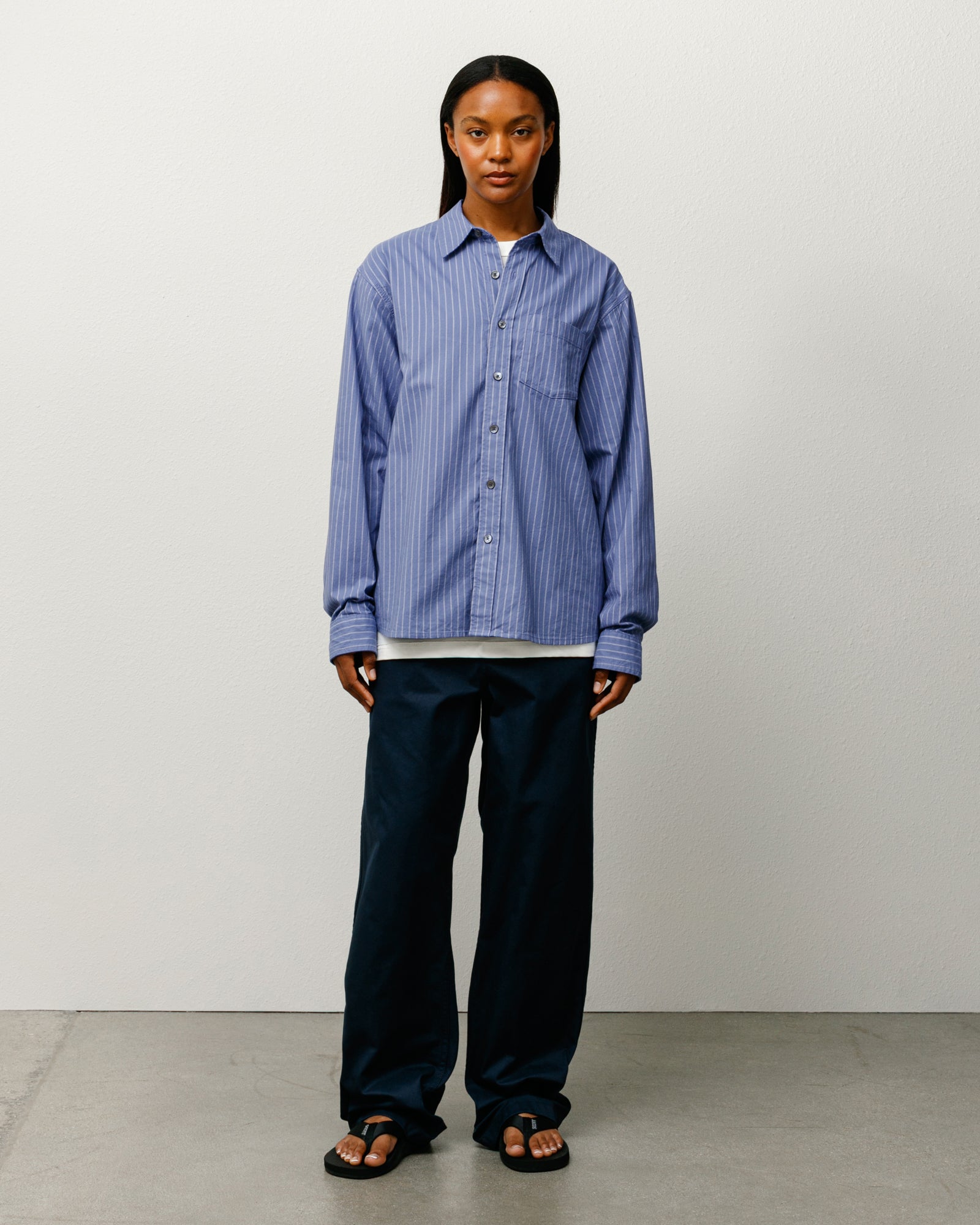 Oxford Shirt – Blue Stripe | Tops & Shirts | Stüssy