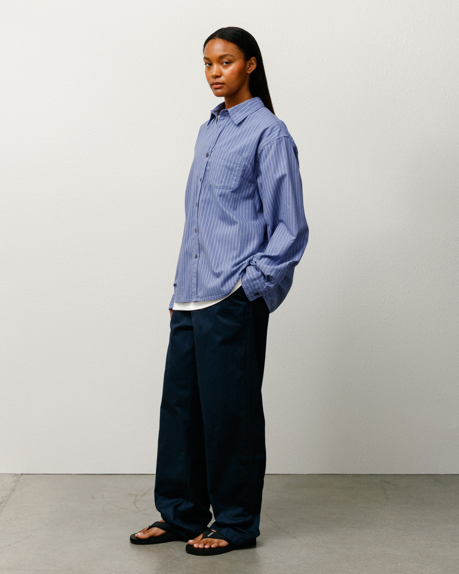 Oxford Shirt – Blue Stripe | Tops & Shirts | Stüssy