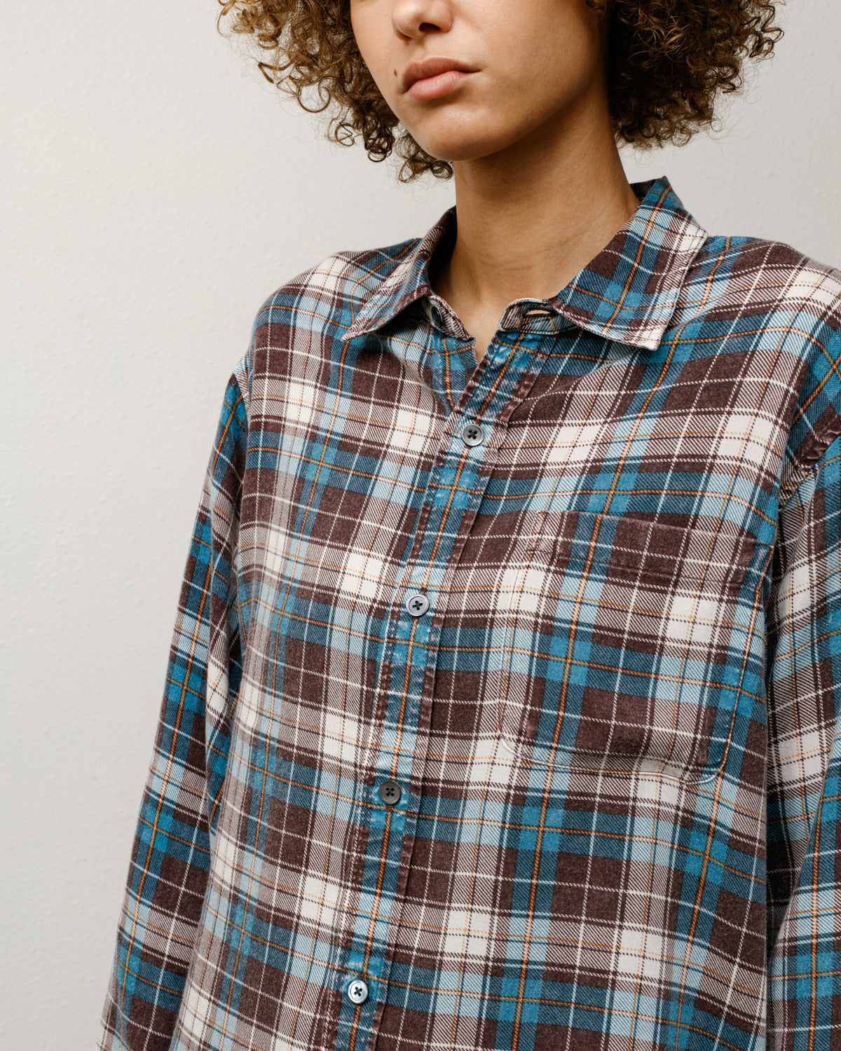 Matthew Plaid Shirt – Brown | Tops & Shirts | Stüssy